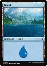 Island (0280) - Tarkir: Dragonstorm - Magic: The Gathering card