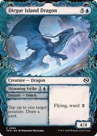 Dirgur Island Dragon (Showcase) - Tarkir: Dragonstorm - Magic: The Gathering card