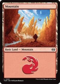 Mountain (0283) - Tarkir: Dragonstorm - Magic: The Gathering card