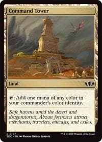 Command Tower - Commander: Tarkir: Dragonstorm - Magic: The Gathering card