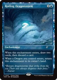 Roiling Dragonstorm - Promo Pack: Tarkir: Dragonstorm - Magic: The Gathering card