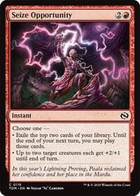 Seize Opportunity - Tarkir: Dragonstorm - Magic: The Gathering card