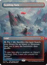 Scalding Tarn (Borderless) - Special Guests - Magic: The Gathering card
