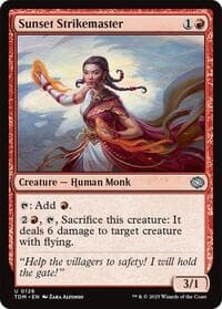 Sunset Strikemaster - Tarkir: Dragonstorm - Magic: The Gathering card