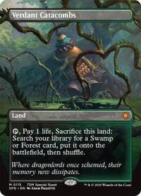 Verdant Catacombs (Borderless) - Special Guests - Magic: The Gathering card