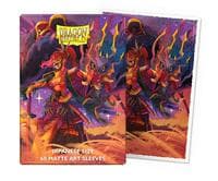Dragon Shield Japanese Matte Sleeves - The Fallen (60-Pack) - Dragon Shield Card Sleeves - Card Sleeves card