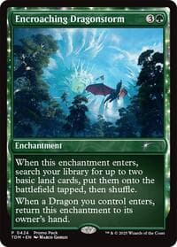 Encroaching Dragonstorm - Promo Pack: Tarkir: Dragonstorm - Magic: The Gathering card