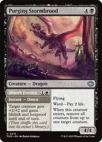 Purging Stormbrood - Tarkir: Dragonstorm - Magic: The Gathering card