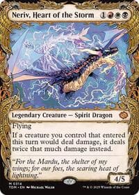 Neriv, Heart of the Storm (Showcase) - Tarkir: Dragonstorm - Magic: The Gathering card