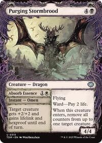 Purging Stormbrood (Showcase) - Tarkir: Dragonstorm - Magic: The Gathering card