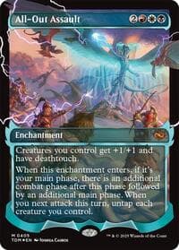 All-Out Assault (Showcase) - Tarkir: Dragonstorm - Magic: The Gathering card