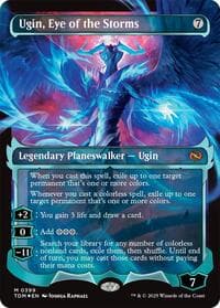 Ugin, Eye of the Storms (Showcase) - Tarkir: Dragonstorm - Magic: The Gathering card