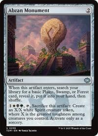 Abzan Monument - Tarkir: Dragonstorm - Magic: The Gathering card