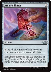 Arcane Signet - Commander: Tarkir: Dragonstorm - Magic: The Gathering card