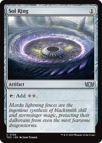Sol Ring - Commander: Tarkir: Dragonstorm - Magic: The Gathering card