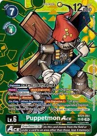 Puppetmon ACE (SP) - World Convergence - Digimon Card Game card