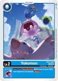 Yokomon - World Convergence - Digimon Card Game card