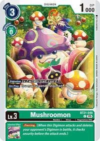 Mushroomon - World Convergence - Digimon Card Game card