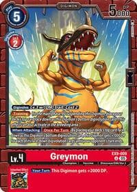 Greymon - Versus Monsters - Digimon Card Game card