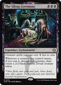 The Sibsig Ceremony - Tarkir: Dragonstorm - Magic: The Gathering card