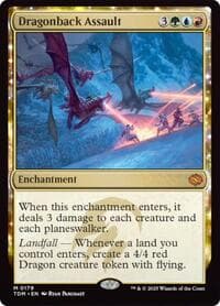Dragonback Assault - Tarkir: Dragonstorm - Magic: The Gathering card