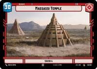 Massassi Temple // X-Wing - Jump to Lightspeed - Star Wars: Unlimited card