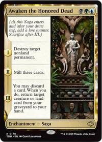 Awaken the Honored Dead - Tarkir: Dragonstorm - Magic: The Gathering card
