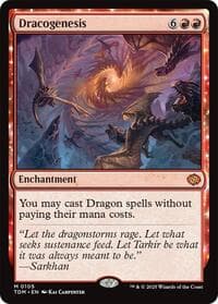 Dracogenesis - Tarkir: Dragonstorm - Magic: The Gathering card