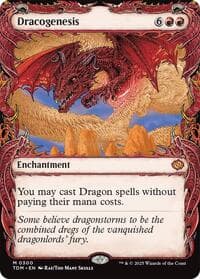 Dracogenesis (0300) (Showcase) - Tarkir: Dragonstorm - Magic: The Gathering card