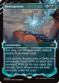 Dracogenesis (0402) (Showcase) - Tarkir: Dragonstorm - Magic: The Gathering card