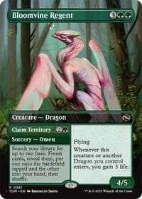 Bloomvine Regent (Borderless) - Tarkir: Dragonstorm - Magic: The Gathering card