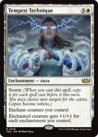 Tempest Technique - Commander: Tarkir: Dragonstorm - Magic: The Gathering card