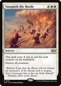 Vanquish the Horde - Commander: Tarkir: Dragonstorm - Magic: The Gathering card