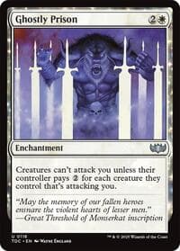Ghostly Prison - Commander: Tarkir: Dragonstorm - Magic: The Gathering card