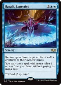 Baral's Expertise - Commander: Tarkir: Dragonstorm - Magic: The Gathering card