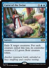 Curse of the Swine - Commander: Tarkir: Dragonstorm - Magic: The Gathering card