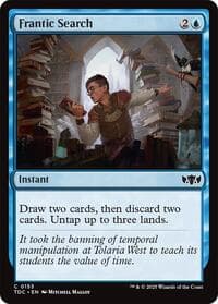 Frantic Search - Commander: Tarkir: Dragonstorm - Magic: The Gathering card