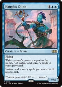Haughty Djinn - Commander: Tarkir: Dragonstorm - Magic: The Gathering card