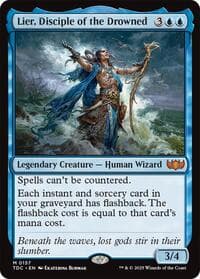 Lier, Disciple of the Drowned - Commander: Tarkir: Dragonstorm - Magic: The Gathering card