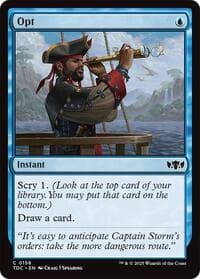 Opt - Commander: Tarkir: Dragonstorm - Magic: The Gathering card