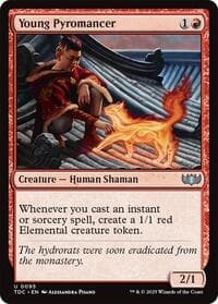 Young Pyromancer - Commander: Tarkir: Dragonstorm - Magic: The Gathering card
