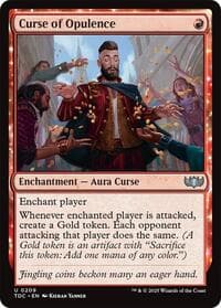 Curse of Opulence - Commander: Tarkir: Dragonstorm - Magic: The Gathering card