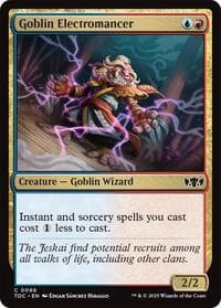 Goblin Electromancer - Commander: Tarkir: Dragonstorm - Magic: The Gathering card