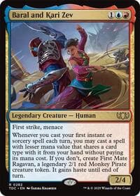 Baral and Kari Zev - Commander: Tarkir: Dragonstorm - Magic: The Gathering card