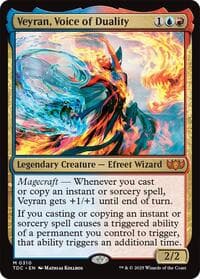 Veyran, Voice of Duality - Commander: Tarkir: Dragonstorm - Magic: The Gathering card