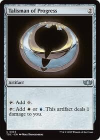 Talisman of Progress - Commander: Tarkir: Dragonstorm - Magic: The Gathering card