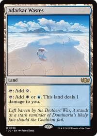 Adarkar Wastes - Commander: Tarkir: Dragonstorm - Magic: The Gathering card