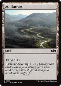 Ash Barrens - Commander: Tarkir: Dragonstorm - Magic: The Gathering card