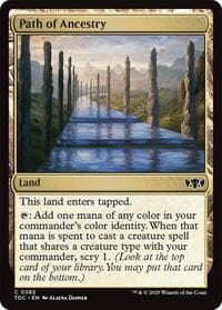 Path of Ancestry - Commander: Tarkir: Dragonstorm - Magic: The Gathering card