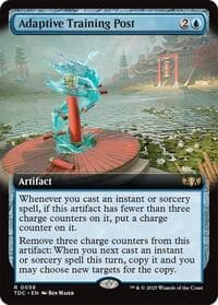 Adaptive Training Post (Extended Art) - Commander: Tarkir: Dragonstorm - Magic: The Gathering card